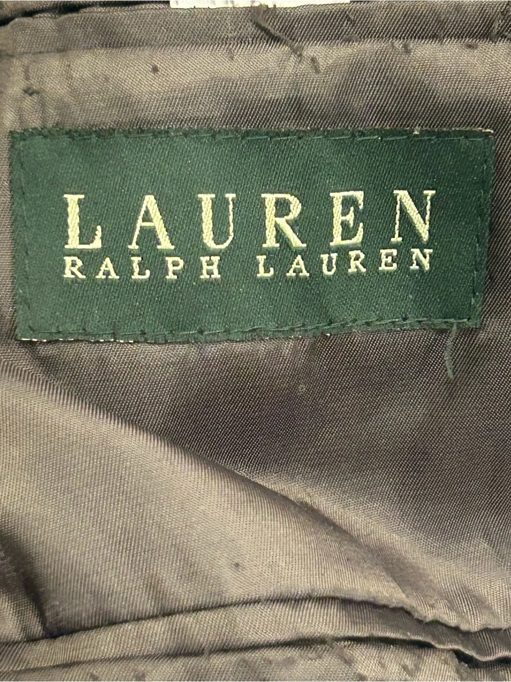 Lauren Ralph Lauren 100% Camel Hair Gray Two-Button Men's Sport Coat 42R